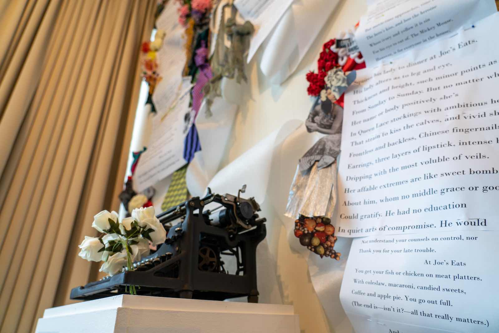 A fabric adaptation of a poem by Gwendolyn Brooks