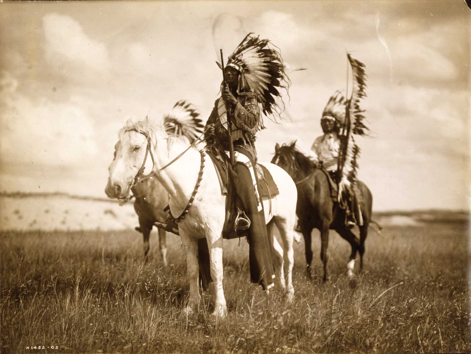 Sioux Chiefs by Edward Curtis, 1905.