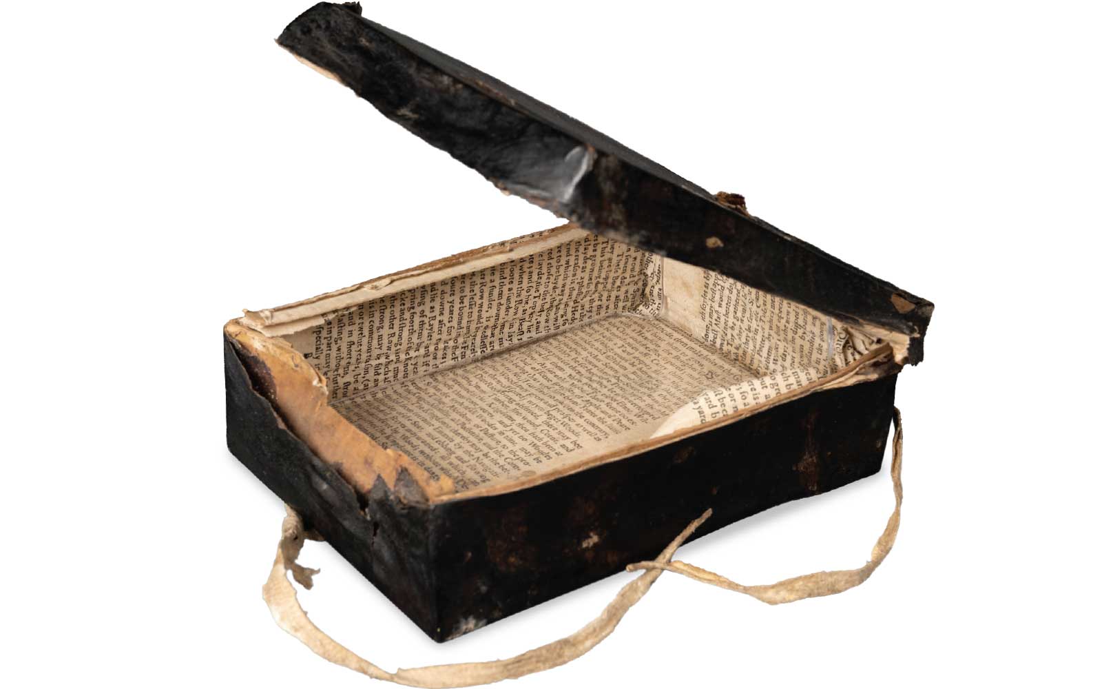 A seventeenth-century document storage box