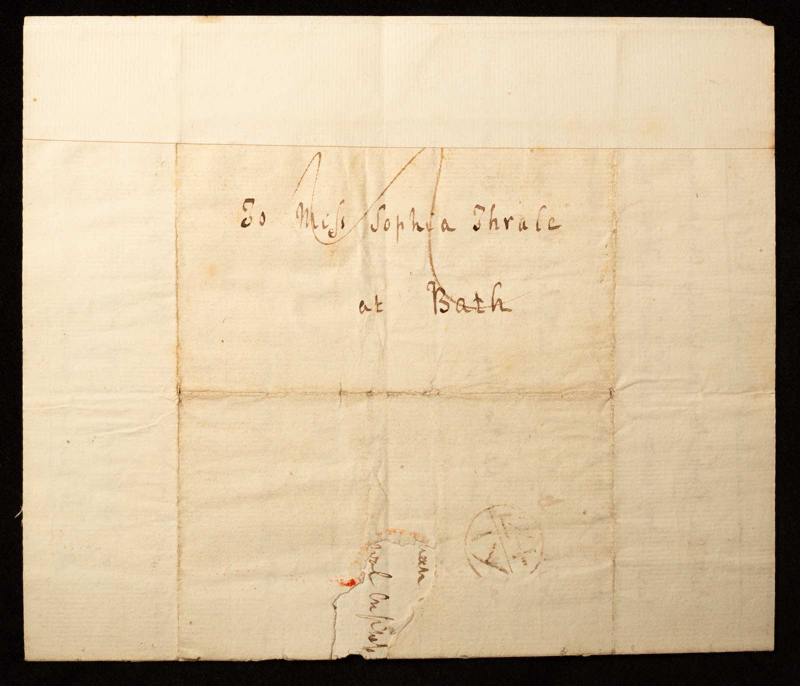 The Johnson letter envelope