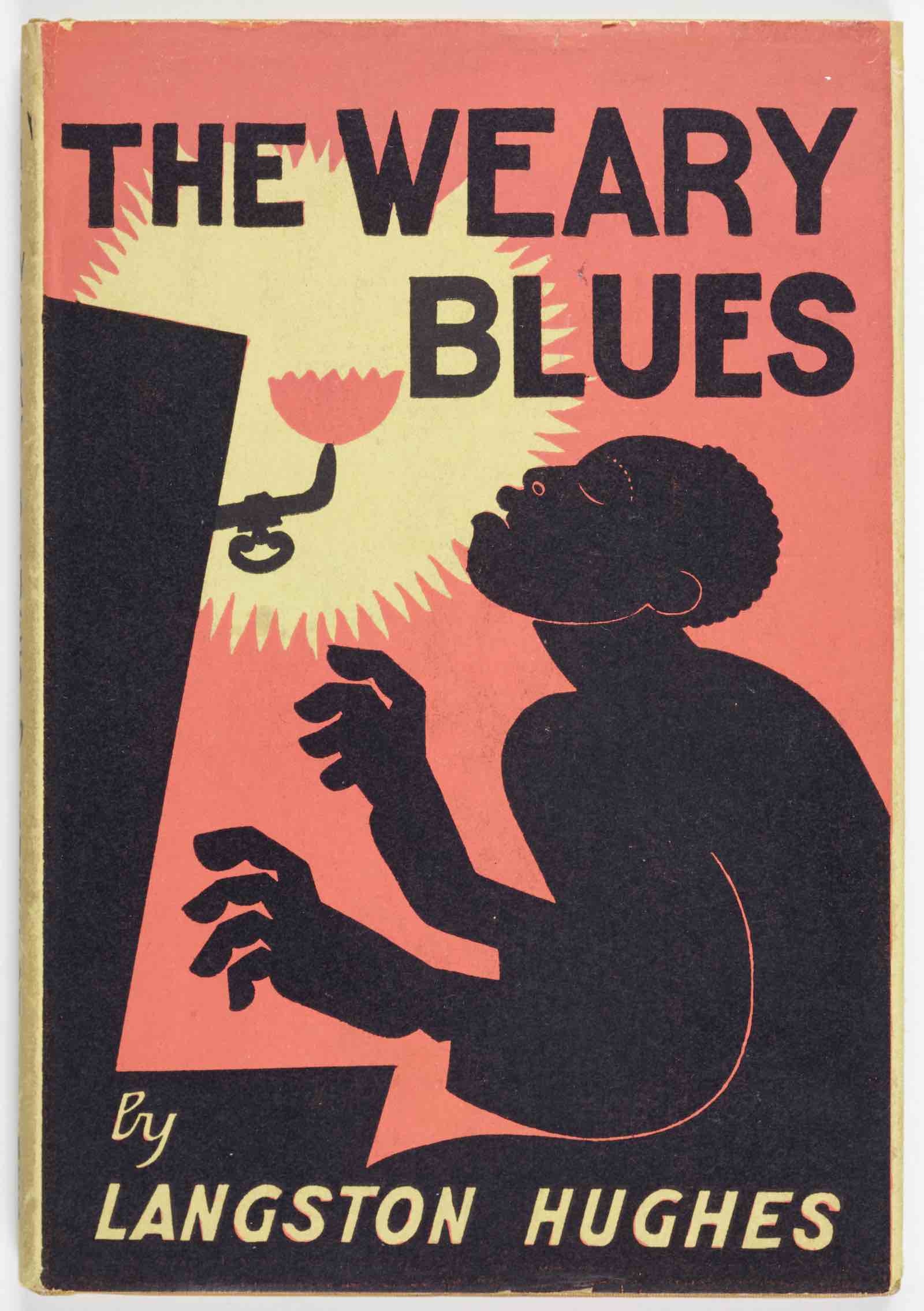The Weary Blues, 1947 (original publication date, 1926), Miguel Covarrubias (Mexican, 1904–1957), dust jacket illustrator Langston Hughes, Alfred A. Knopf, New York City,