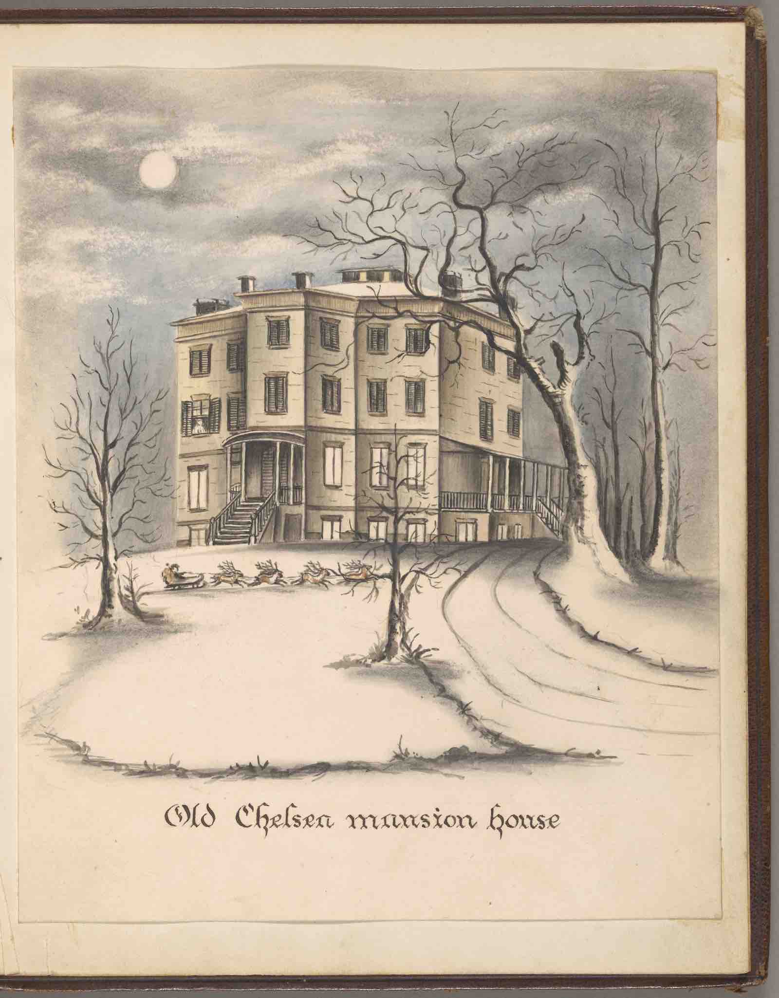 The Chelsea house where the story was recited