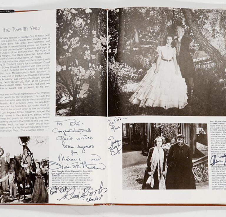 Hollywood autograph book