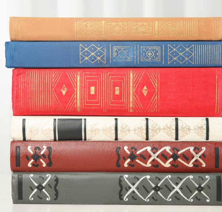 Adobe Stock Image stack of books