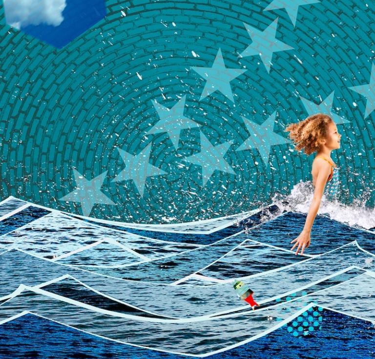 Nina Crews, Illustration for A Girl Like Me by Angela Johnson