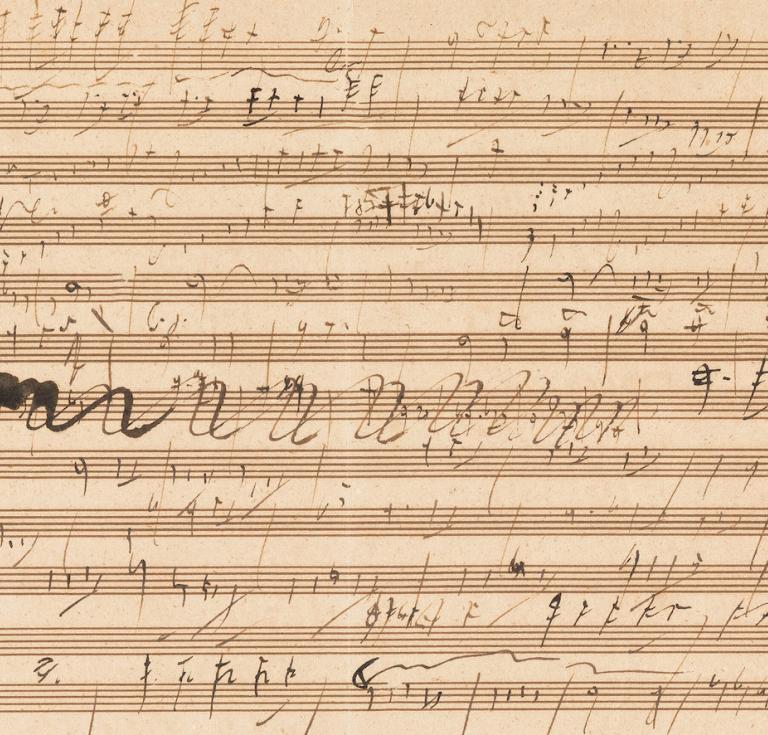Beethoven manuscript Emperor Concerto