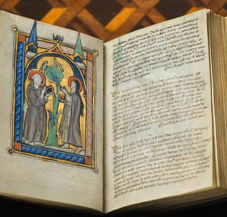 Psalter, use of Ghent, manuscript in Latin on vellum, illuminated in the workshop of the Franciscan Master of Bruges. Flanders, Bruges, c. 1255-1260. 