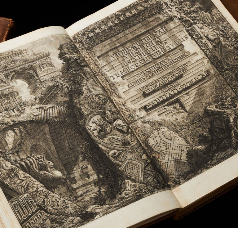 Giovanni Battista Piranesi, Le Antichità Romane, Rome 1756.