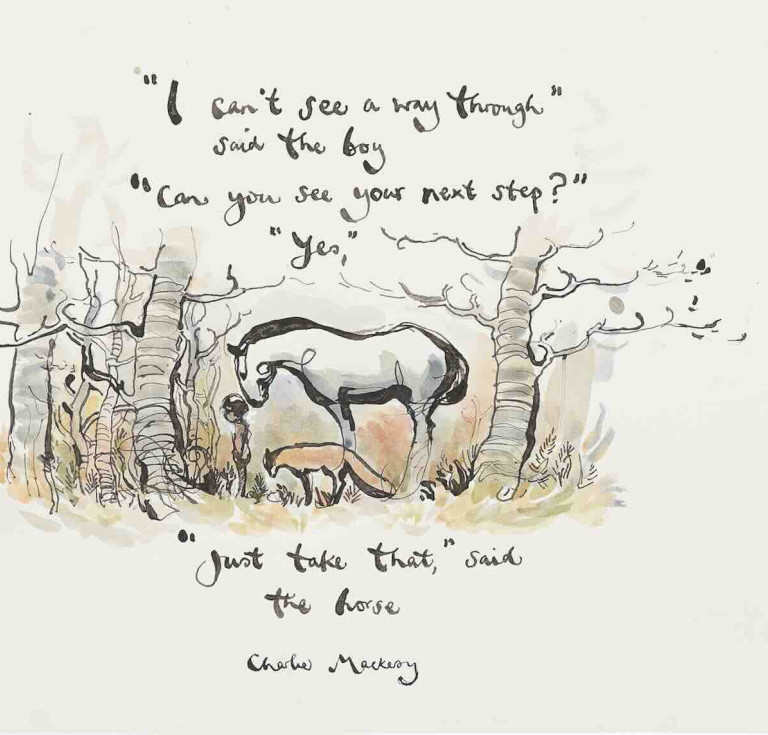 Charlie Mackesy, Your next step (estimate: £5,000-£7,000)